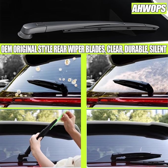 Front Wiper and Rear Wiper Blade Replacement for 2003-2009 Honda Element OEM Wiper Blades, Genuine Replacement (20“/20”/12” 3-Pack)