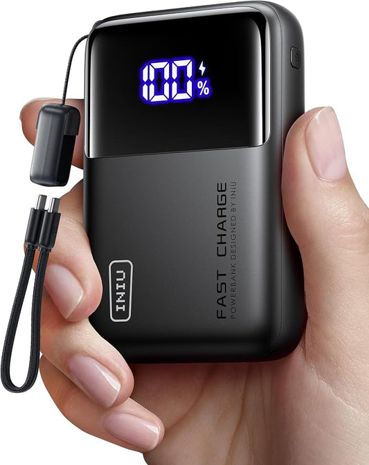 INIU Power Bank, 20000mAh 65W Ultra Compact USB C Laptop Portable Charger