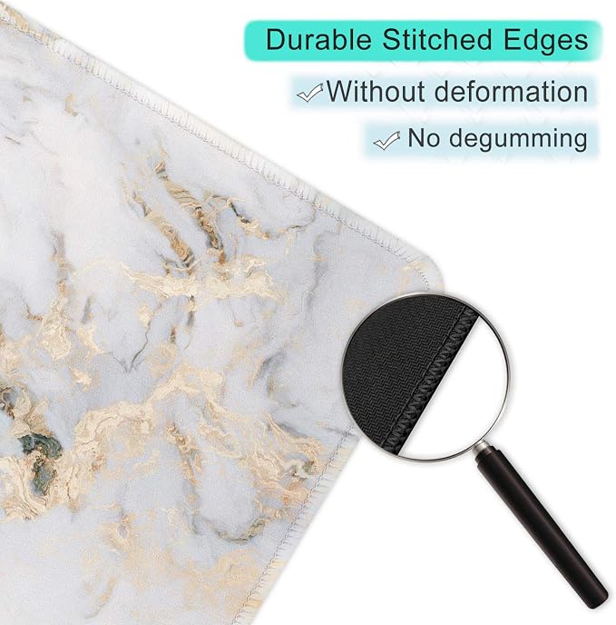 ITNRSIIET Mouse Pad with Stitched Edge Premium Textured Smooth Precise