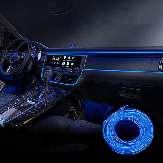 Car Interior Lights for Mercedes Benz AMG E-Class Clase W211 W212 W213 E200 E200d E220d LED Car Interior Atmosphere Lamp Car Ambient Lighting Kits,Blue