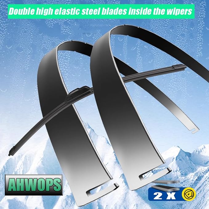 3 Wiper Front and Rear Wiper Blades for Jeep Grand Cherokee 2011-2021/Dodge Durango 2011-2021, OE Original Style (22″/21″ Front/11″ Rear) For My Car