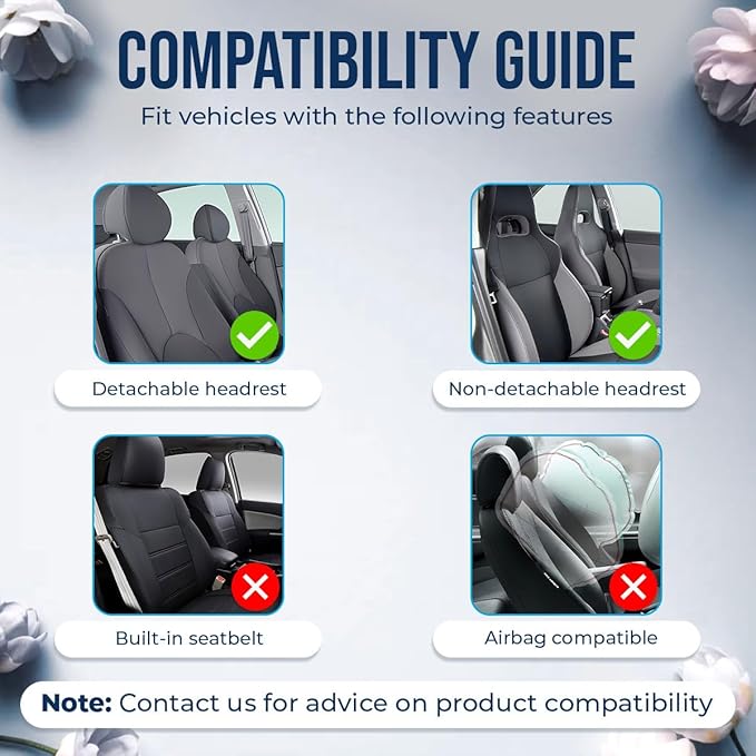 GENANY Galaxy Weed Car Seat Covers Set of 2, Breathable Front Seat Covers for Truck Sedan SUV, Purple Car Accessories, Funny Gift for Women Men
