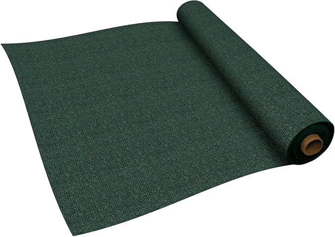 TANG Sun Shade Fabric Roll 8'x9' Shade Cloth for Garden Dark Green HDPE Mesh Shading Pergola Cover Replacement Canopy, 95% Blockage Sunshades for Outdoor Patio Backyard Plant