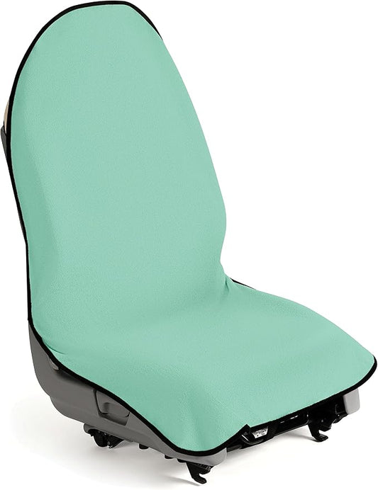 lebogner Waterproof Seat Cover, Sweating Towel for Post Gym Workout, Running, Swimming, Beach and Hiking, Universal Fit Anti-Slip Seat Protector for Cars, SUVs and Trucks, Machine Washable, Mint Green