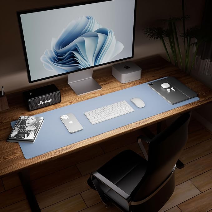 Aothia Leather Desk Pad Protector