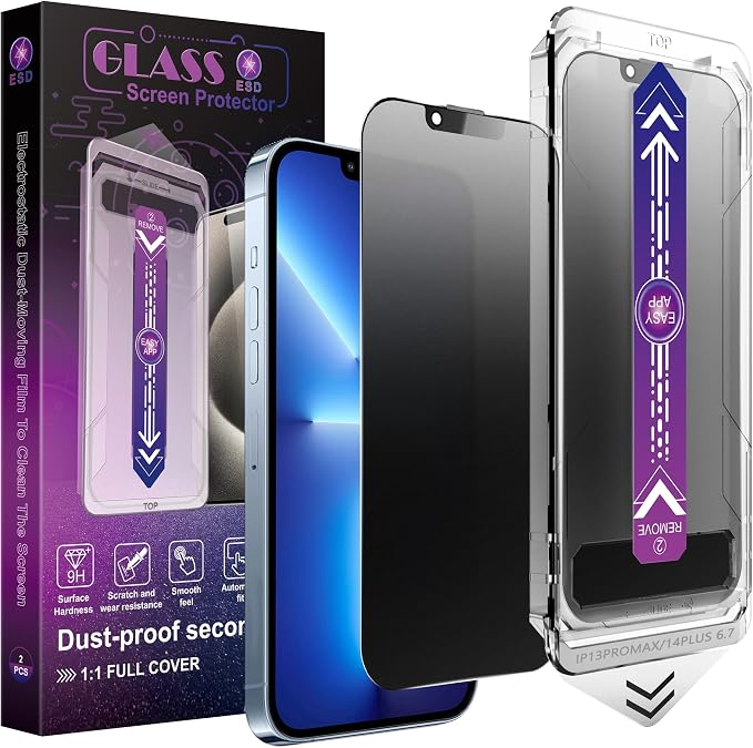 2 Pack Matte Privacy Screen Protector