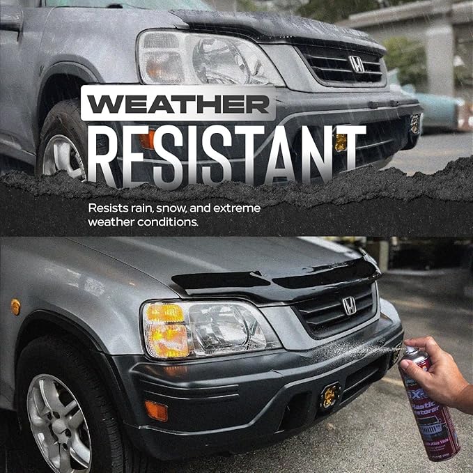GX-3 Plastic Restorer – Black Plastic Restorer for Cars & Automotive Trim Restorer – Interior Car Cleaner & Exterior Faded Plastic, Vinyl & Rubber Renewer with Aloe Vera 6PK (8 fl oz)