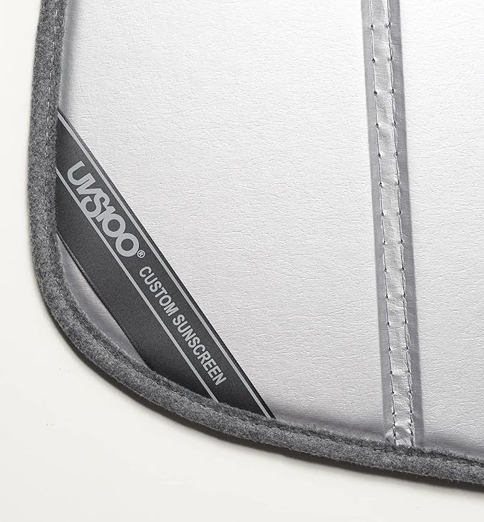 Covercraft UVS100 Custom Windshield Sunscreen for 2020-2026 Mercedes-Benz GLE SUV & GLS SUV (Does Not Fit Coupe Models) - Silver