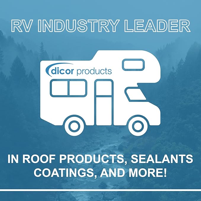 Dicor RP-IRCT-1 CoolCoat Insulating EPDM Roof Coating - Tan, 1 Gallon Can