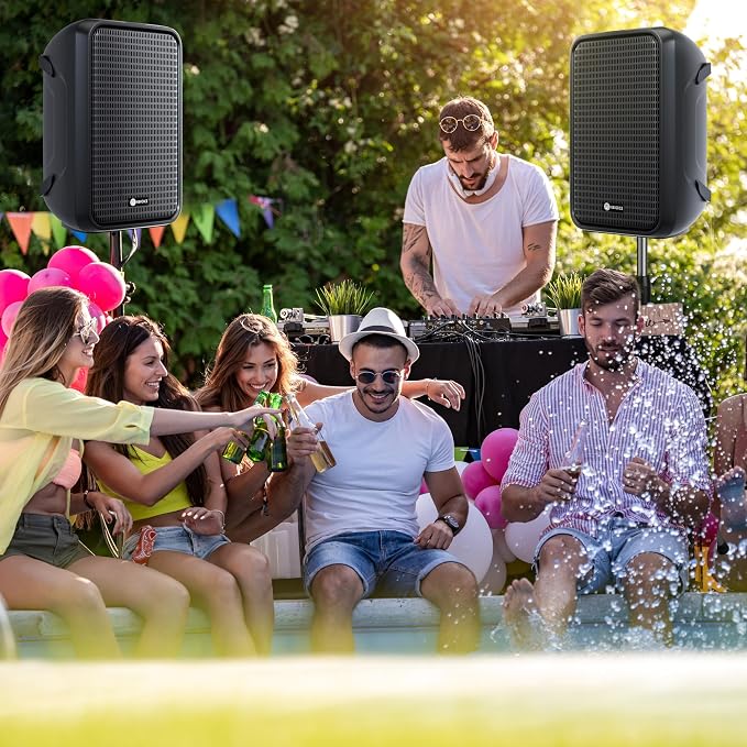 Professional Portable All-in-One 2-Way PA System Suitcase-Style Design