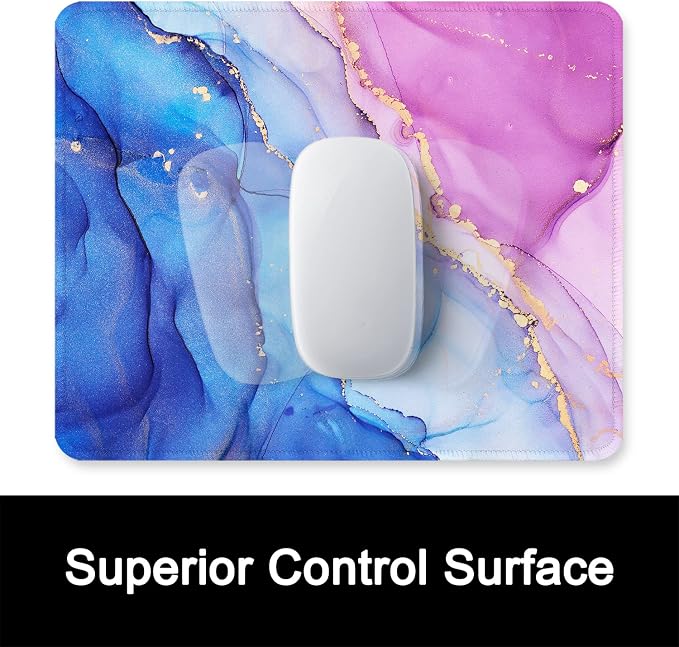 ITNRSIIET Mouse Pad with Stitched Edge Premium Textured Smooth Precise