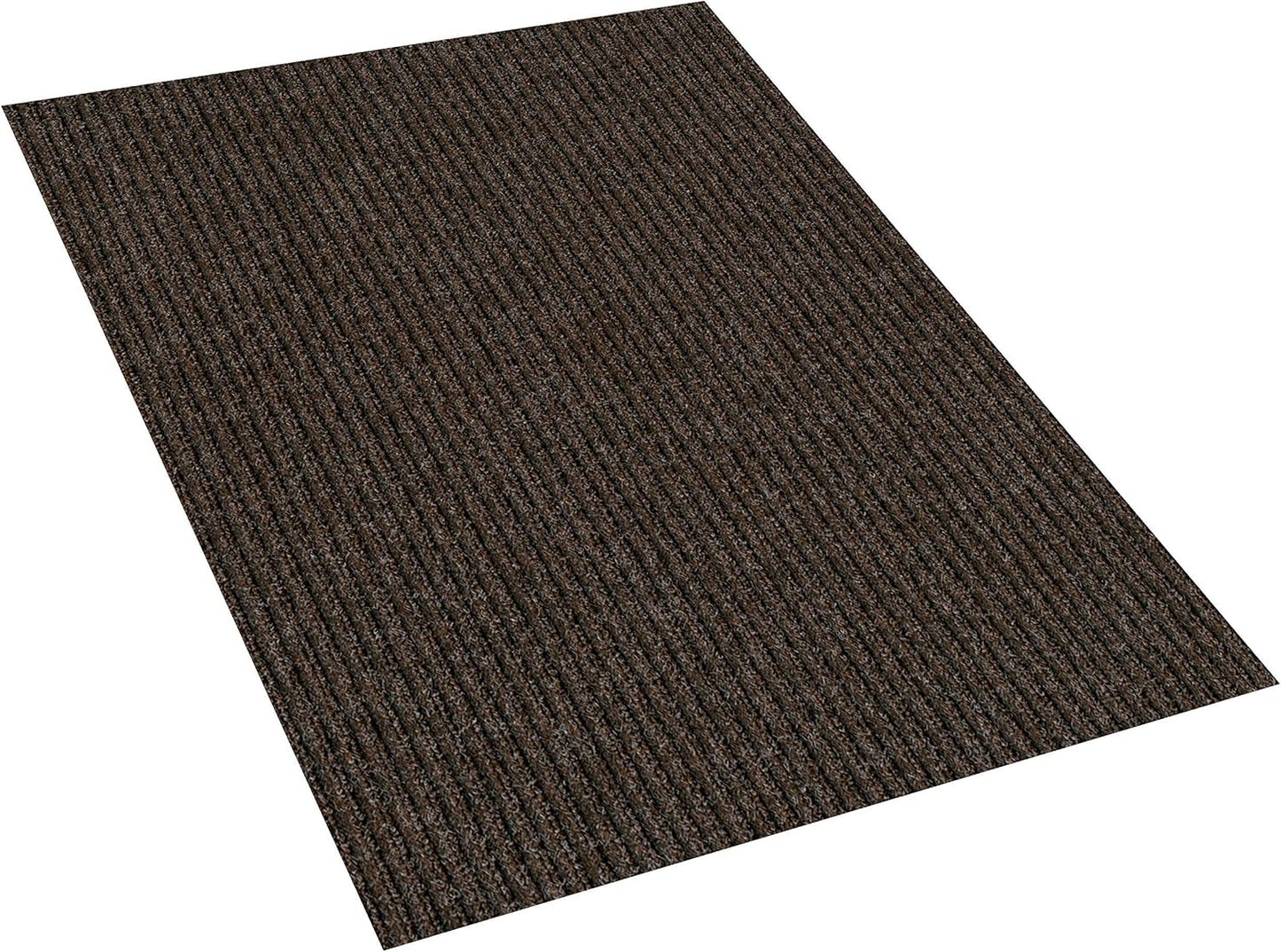 KOECKRITZ Heavy Duty Durable All Weather Indoor/Outdoor Non Slip Entrance Mat Rugs and Runners for Office Business Building Home Garage Front Door (5' x 11', Brick)