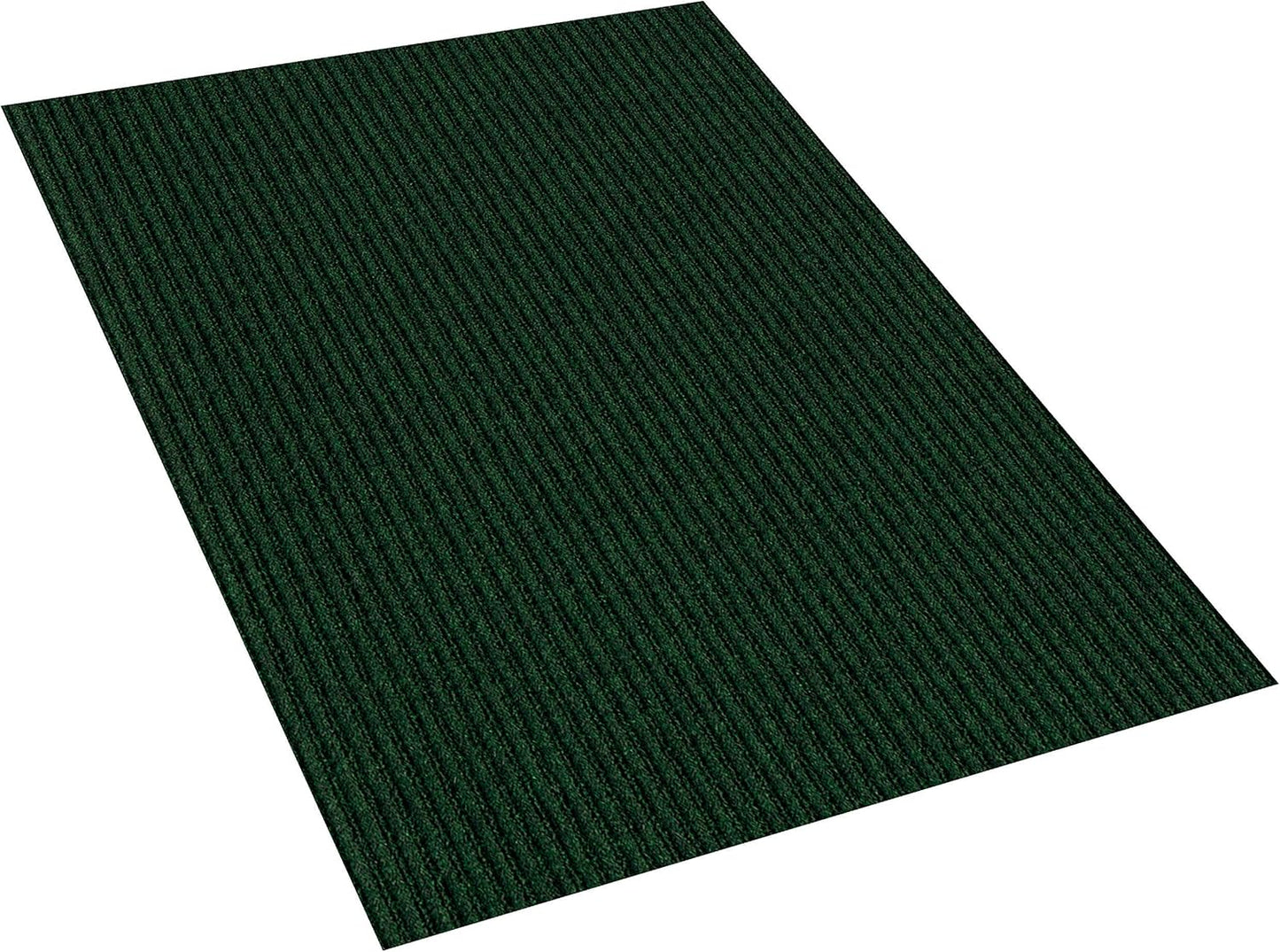 KOECKRITZ Heavy Duty Durable All Weather Indoor/Outdoor Non Slip Entrance Mat Rugs and Runners for Office Business Building Home Garage Front Door (4' x 14', Green)