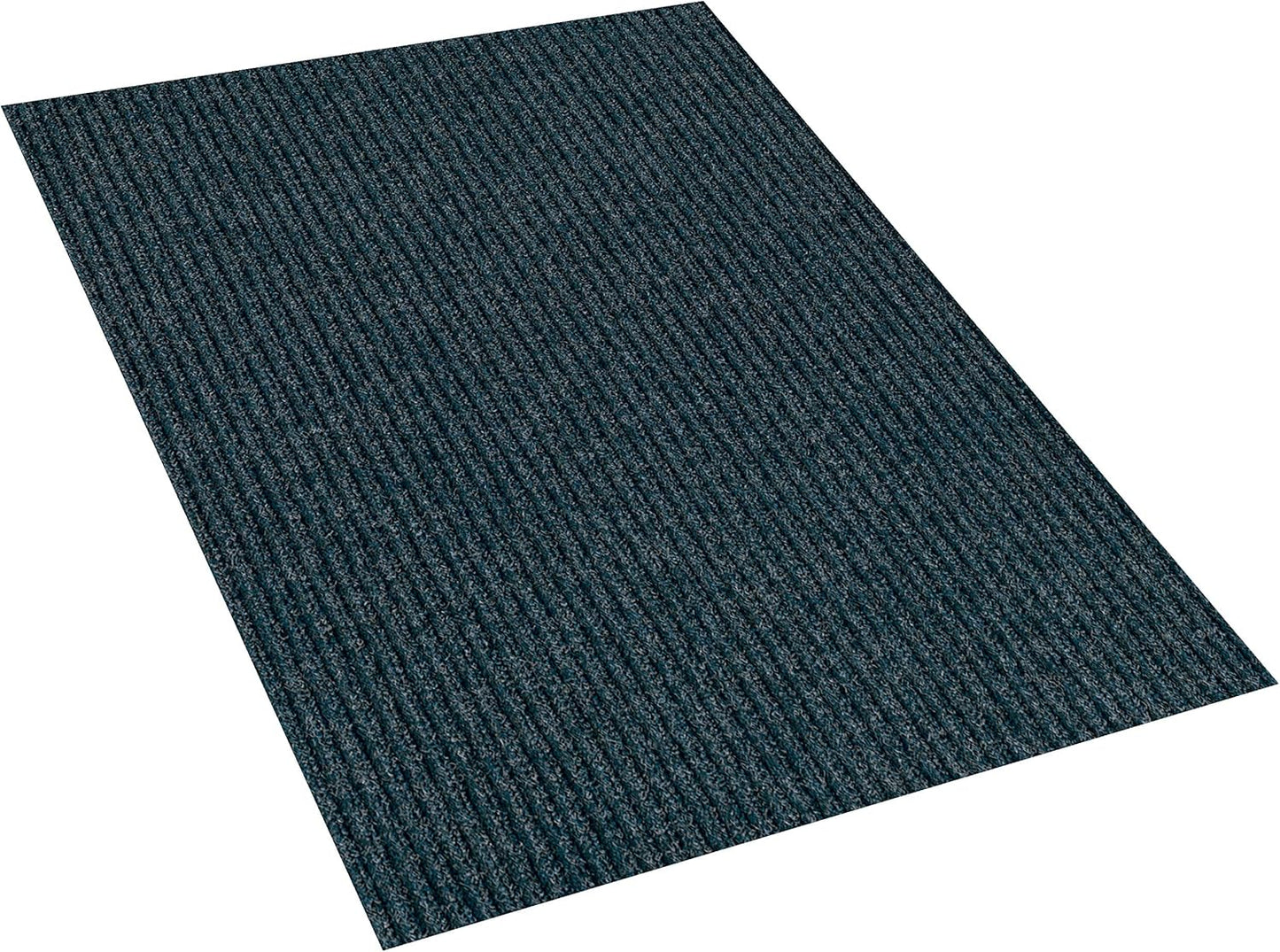 KOECKRITZ Heavy Duty Durable All Weather Indoor/Outdoor Non Slip Entrance Mat Rugs and Runners for Office Business Building Home Garage Front Door (5' x 18', Blue)